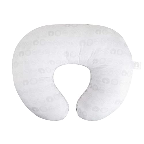 Boppy Nursing PillowPolyester Bare Naked Breastfeeding and Bottle Feeding Propping Baby Tummy Time Sitting Support Pillow Only 0 belly baby and beyond