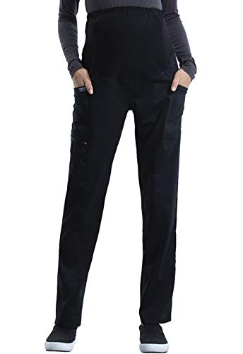 Cherokee Women Scrubs Pant Workwear Revolution Maternity Straight Leg WW155 0 belly baby and beyond