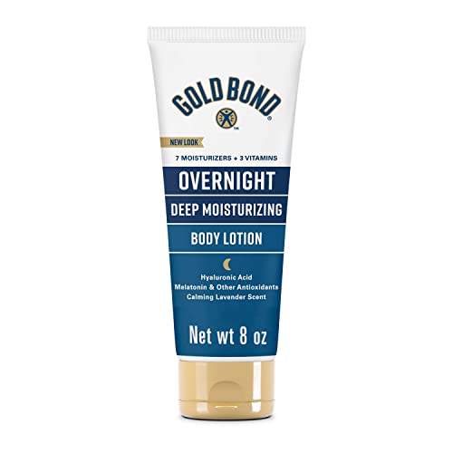 Gold Bond Overnight Deep Moisturizing Lotion 8 oz Skin Therapy Lotion With Calming Scent 0 belly baby and beyond