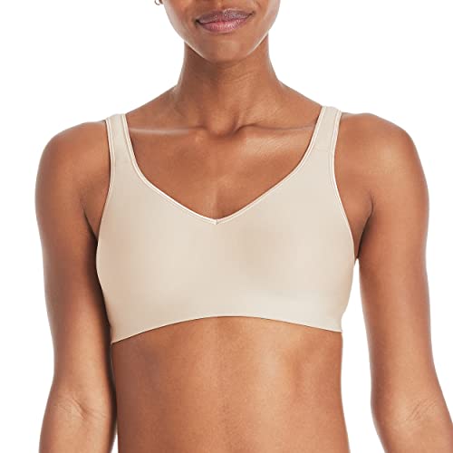 Hanes Womens Wireless Bra with Cooling Seamless Smooth Comfort Wirefree T Shirt Bra 0 belly baby and beyond