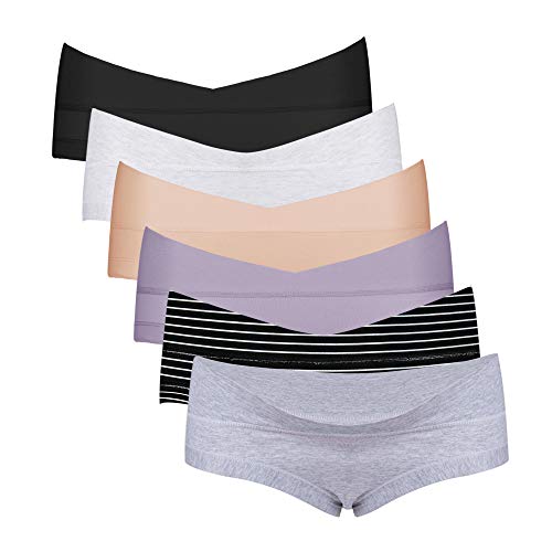 Intimate Portal Maternity Underwear Pregnancy Postpartum Panties Under The Bump Boyshort Briefs 0 belly baby and beyond