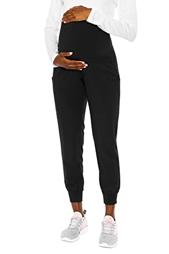 Med Couture Womens Maternity Jogger Pant 0 belly baby and beyond