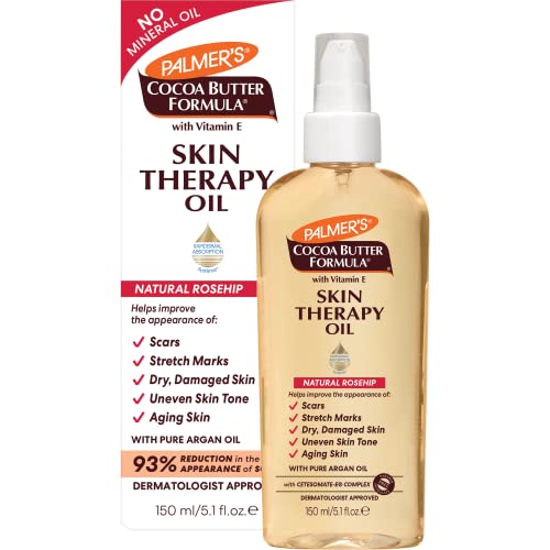 Palmers Cocoa Butter Formula Skin Therapy Moisturizing Body Oil with Vitamin E Rosehip Fragrance 51 Ounces 0 belly baby and beyond