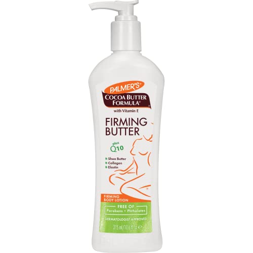 Palmers Cocoa Butter Formula with Vitamin E Q10 Firming Butter Body Lotion Postpartum Essentials Skin Care Shea Butter Collagen and Elastin 106 Fl Oz 0 belly baby and beyond