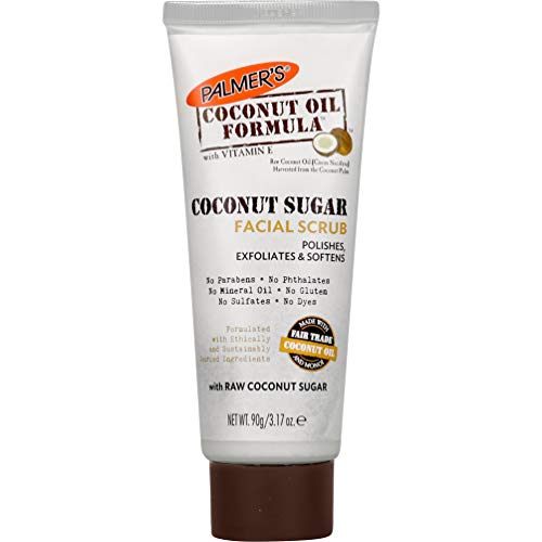 Palmers Coconut Oil Formula Coconut Sugar Facial Scrub Exfoliator Face Scrub to Gently Exfoliate Away Dirt and Dead Skin Cells with Chamomile to Soften Calm 317 Ounces Pack of 1 0 belly baby and beyond