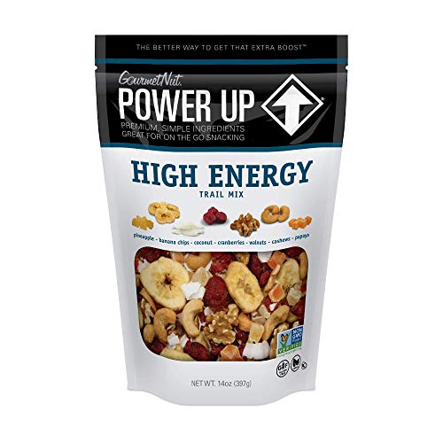 Power Up Trail Mix Trail Mix KetoFriendly PaleoFriendly NonGMO Vegan GlutenFree No Artificial Ingredients Gourmet Nut oz Bag High Energy 14 Ounce 0 belly baby and beyond