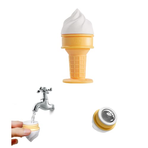 Smily Mia Freezer Teether for Babies 12 18MonthsFreezable Ice Cream Toy for 6 12Months BabiesCold Water Soother for 3 6Months for Teething Pian ReliefCream White 0 belly baby and beyond