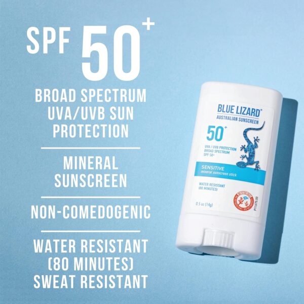 BLUE LIZARD Sensitive Mineral Sunscreen Stick