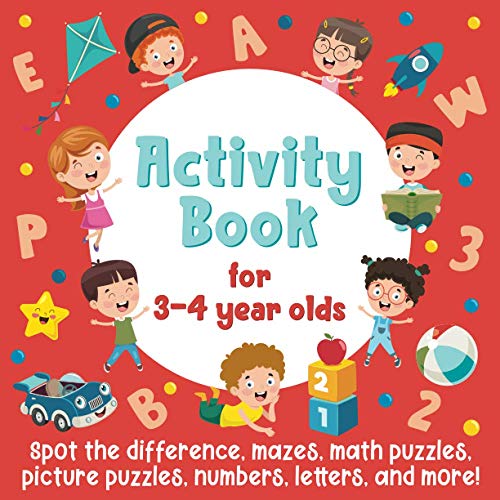 Activity Book For 3 4 Year Olds Spot The Difference Mazes Math Puzzles Picture Puzzles Numbers Letters and More Gift Idea for Girls and Boys Paperback May 14 2020 0 belly baby and beyond