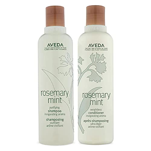 Aveda Rosemary Mint Purifying Shampoo 85oz Weightless Conditioner 85 Fl Oz Pack of 2 0 belly baby and beyond