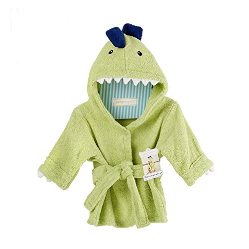 Baby Aspen Splash a Saurus Dinosaur Hooded Towel Robe 0 9 Months 0 belly baby and beyond