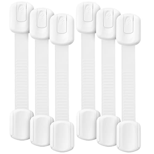Bates Child Safety Strap Locks 6 Pack Child Proof Cabinet Latches Child Safety Cabinet Locks Drawer Locks Baby Proofing Baby Cabinet Safety Latches Baby Proof Cabinet Locks 0 belly baby and beyond
