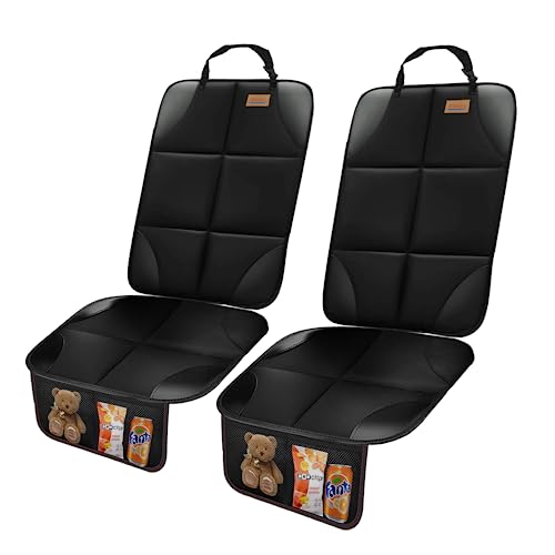 Binazon Car Seat Protector Cover for BabyChild Pet 2 Pack Water and Stain Protection Car Seat Cover with Thick Padded Storage Bag Child Car Seat for SUV Sedan Truck 0 belly baby and beyond