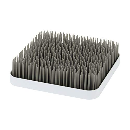 Boon Grass Countertop Baby Bottle Plastic Drying Rack Gray 0 belly baby and beyond