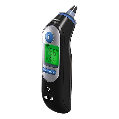 Braun ThermoScan 7 Digital Ear Thermometer for Kids Babies Toddlers and Adults Fast Gentle and Accurate Results in 2 Seconds Black IRT6520 0 belly baby and beyond