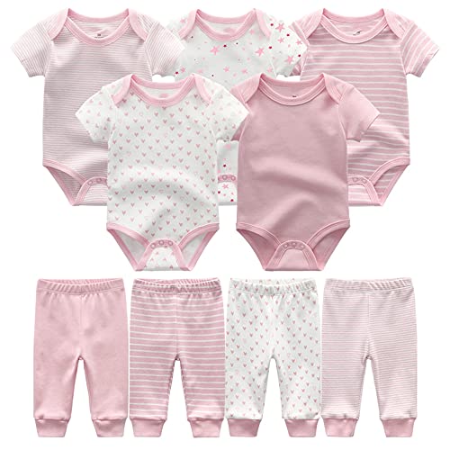 Chamie Newborn Baby Cute Design Bodysuit Short Sleeve One Piece Baby Clothes for Boys 0 belly baby and beyond