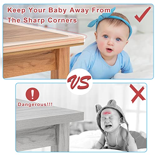 Corner Protectors Baby ProofingClear Corner ProtectorSoft Edge Protector 66ft2M Corner Guards Furniture CornerEdge Safety Bumpers with Upgraded Strong Adhesive for FurnitureSharp Corners 0 0 belly baby and beyond