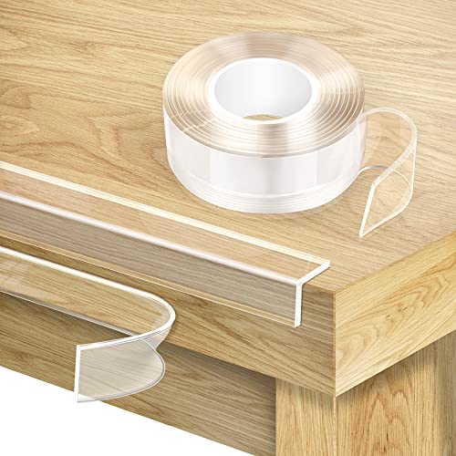 Corner Protectors Baby ProofingClear Corner ProtectorSoft Edge Protector 66ft2M Corner Guards Furniture CornerEdge Safety Bumpers with Upgraded Strong Adhesive for FurnitureSharp Corners 0 belly baby and beyond