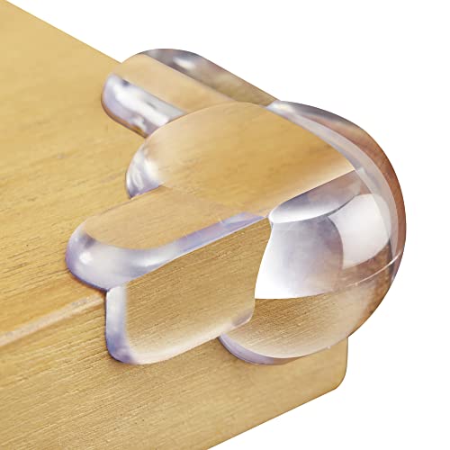 Corner Protectors for Baby 12 Pack New Improved Edge Protector for Baby Transparent Corner Protectors Baby Safety Products to Baby Proof Corners and Edges 0 belly baby and beyond