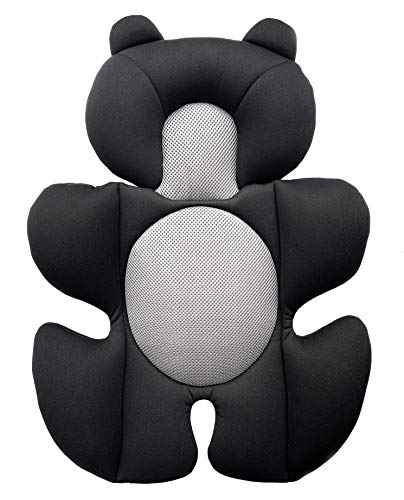 G Ganen Baby Comfort Support Cushion Stroller and Seat Comfort Cushion Insert Liner Black Bear 0 belly baby and beyond