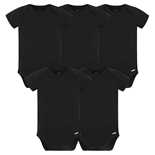 Gerber unisex baby 5 Pack Onesies Multi packs Bundle Interlock 180 Gsm 0 belly baby and beyond