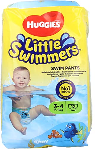 Huggies Little Swimmers Disposable Swim Diapers Small 12 Count PinkBlue 0 belly baby and beyond