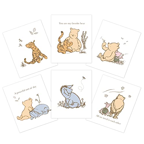 Lambs Ivy Disney Baby Classic Pooh Unframed NurseryChild Wall Art 0 belly baby and beyond