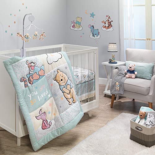 Lambs Ivy Disney Baby Winnie The Pooh Hugs 3 Piece Nursery Crib Bedding Set 0 belly baby and beyond