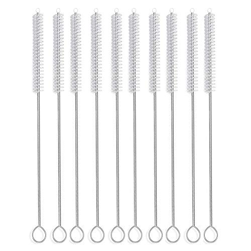 Long Straw Brush Nylon Pipe Tube Cleaner 10 ihch X 25 inch Set of 10 0 belly baby and beyond
