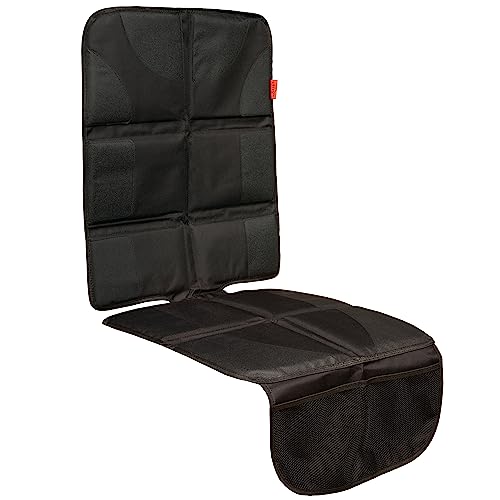 Lusso Gear Car Seat Protector for Child Car Seat Non Slip Waterproof Car Seat Protector for Leather Seats with Thick Padding and 2 Mesh Storage Pockets Baby Seat Protectors Under Carseat Black 0 belly baby and beyond