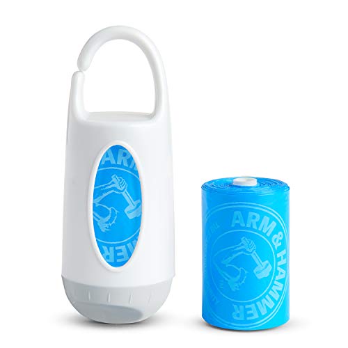 Munchkin Arm and Hammer Diaper Bag Dispenser and 24 Diaper Disposal Bags 0 belly baby and beyond