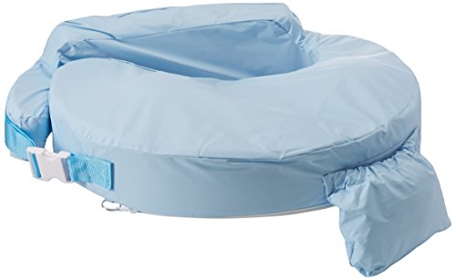 None My Brest Friend Professional Nursing Pillow VinylBlueAdjustable 0 belly baby and beyond