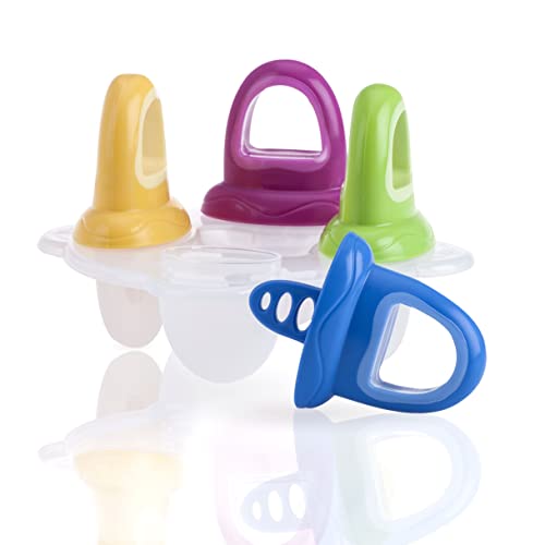 Nuby Garden Fresh Fruitsicle Frozen Pop TrayMulticolored 1set 4 handle 0 belly baby and beyond