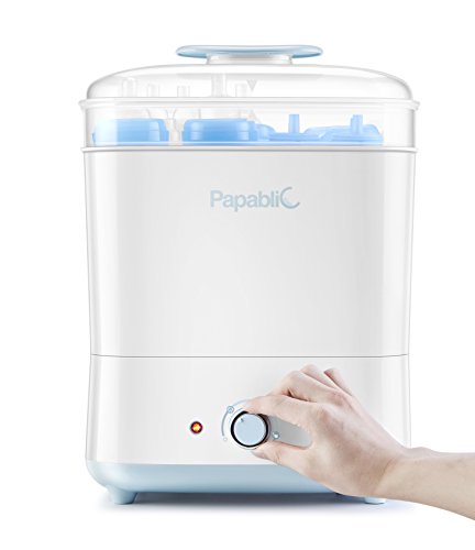 Papablic Baby Bottle Electric Steam Sterilizer and Dryer 0 belly baby and beyond