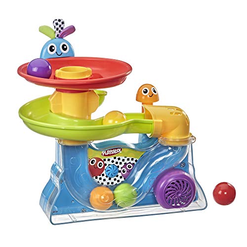 Playskool Busy Ball Popper Toy for Toddlers and Babies 9 Months and Up with 5 Balls Amazon Exclusive 0 belly baby and beyond