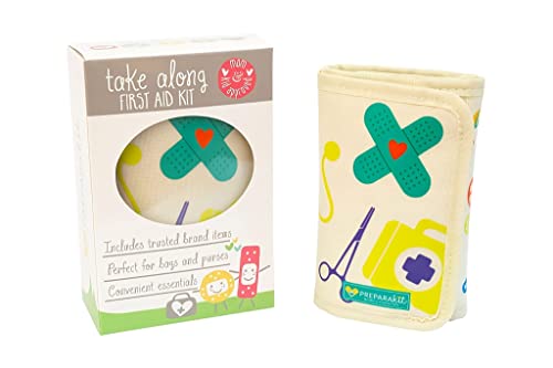 PreparaKit Travel First Aid Kit for Kids Mini First Aid Kit for Car Purse Backpack or Diaper Bag 50 Piece Travel Medicine Kit Includes All Essential Medical Supplies TSA Approved Kid Joy 0 belly baby and beyond