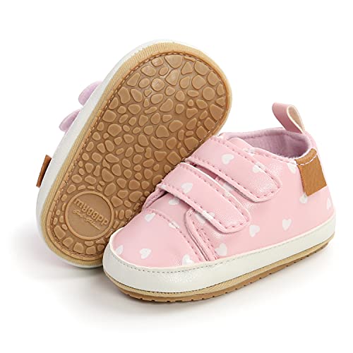 RVROVIC Baby Boys Girls Anti Slip Sneakers Soft Ankle Boots Toddler First Walkers Newborn Crib Shoes 0 0 belly baby and beyond