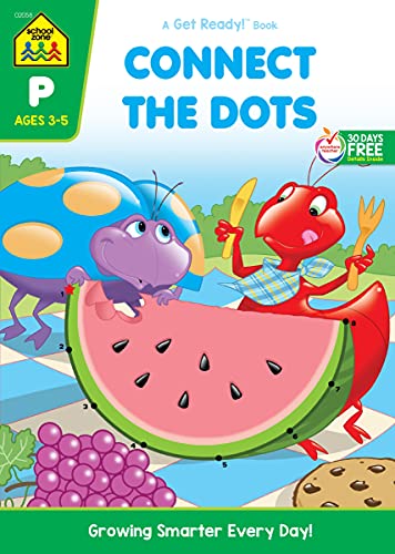School Zone Connect the Dots Workbook 32 Pages Ages 3 to 5 Preschool Kindergarten Dot to Dots Counting Number Puzzles Numbers 1 10 Coloring and More School Zone Get Ready Book Series Paperback Januar 0 belly baby and beyond