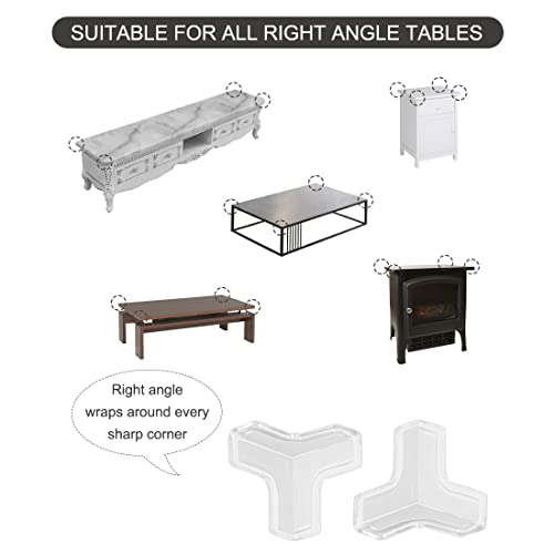 Semjikoy 12 Corner Protectors Safety Corner Protectors for Baby Transparent Corner Protectors for Covering Sharp Furniture and Table Corners 0 0 belly baby and beyond