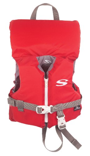 Stearns Infant Classic Series Life Vest USCG Approved Type III Life Jacket for Kids Under 30lbs Great for Boat Beach Pool More 0 4 belly baby and beyond