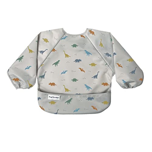 Tiny Twinkle Mess Proof Baby Bib Cute Full Sleeve Bib Outfit Waterproof Bibs for Toddlers Machine Washable Tug Proof 0 belly baby and beyond