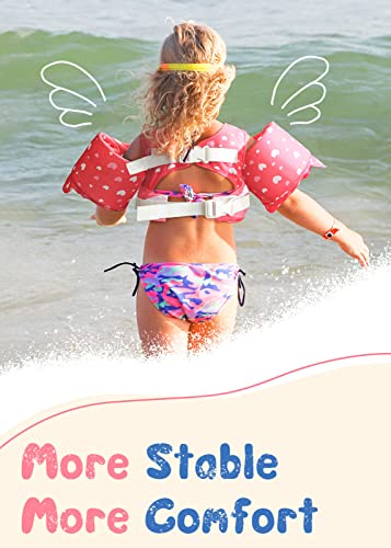 Toddler Floaties for 20 50 Pounds Kids Swim Vest with Arm Water Wings for Children 1234567 Years Old 0 2 belly baby and beyond