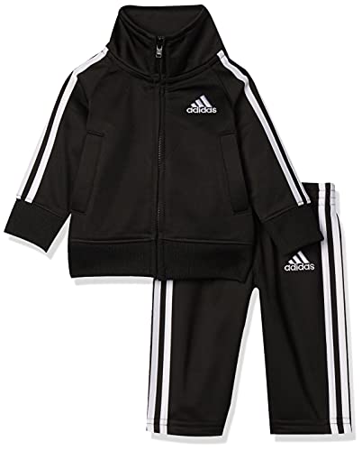 adidas Boys Tricot Jacket Pant Clothing Set 0 belly baby and beyond