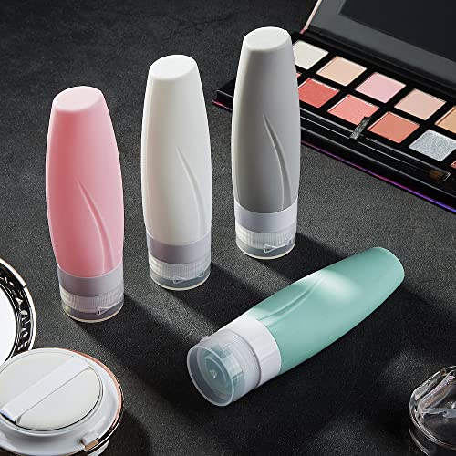 19 Pack Travel Size Bottles For Toiletries 3 oz Tsa Approved Shampoo and Conditioner Containers with Tags Squeezable Silicone Lotion Tubes Spray Bottles Travel Essentials 0 1 belly baby and beyond
