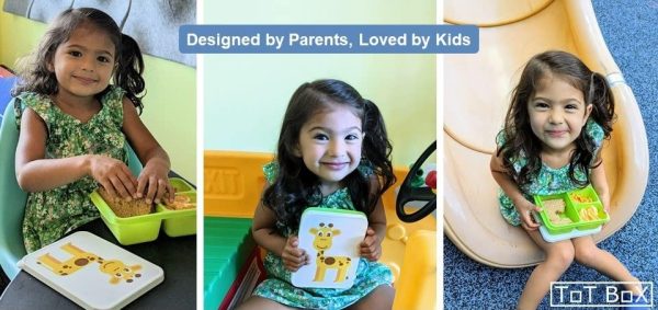 3 PACK TotBox Kids Lunch Box Bento Snack Box for Daycare Preschool Kindergarten Toddlers Baby Boys Girls Small Cute Stackable Dishwasher safe Food Storage Containers Fits Sandwich 0 0 belly baby and beyond