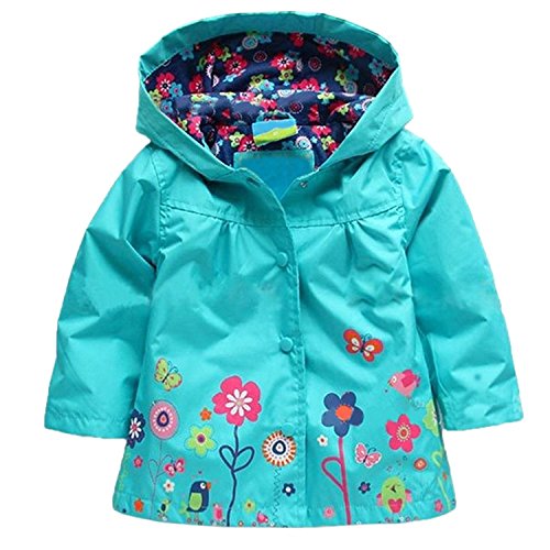 Arshiner Girl Baby Kid Waterproof Hooded Coat Jacket Outwear Raincoat Hoodies 0 belly baby and beyond