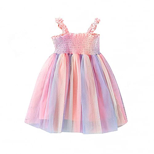 Baby Girls Tutu Dress Toddler Infant Sleeveless Layered Princess Tulle Dress Summer Beach Wedding Party Dresse 0 belly baby and beyond