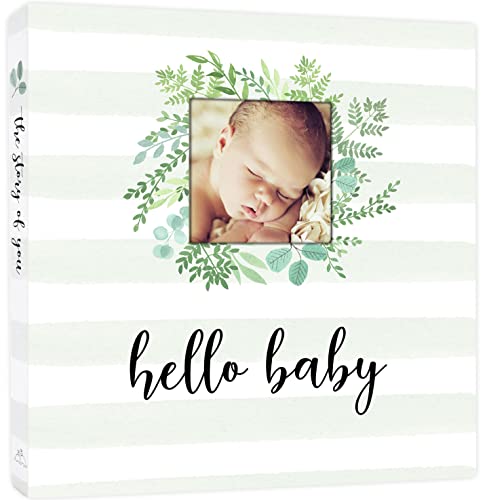 Baby Memory Book First 5 Years Keepsake Monthly Milestone Journal for Boy or Girl Pregnancy Gift for Baby Shower Gender Neutral Record Book with Gift Box Personalize Cover with Baby Photo 0 belly baby and beyond