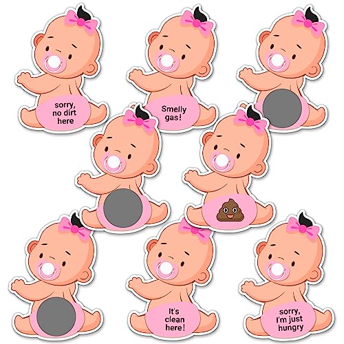 Baby Shower Games Scratch Off Game Silly Activity for Ice Breakers Door Prizes Baby Shower Activity and Idea Fun and Easy to Play 38 Cards 0 belly baby and beyond