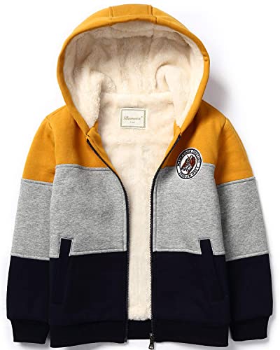Bumeex Kids Boys Girls Sherpa Fleece Lined Jacket 2 14YToddlerKid 0 belly baby and beyond